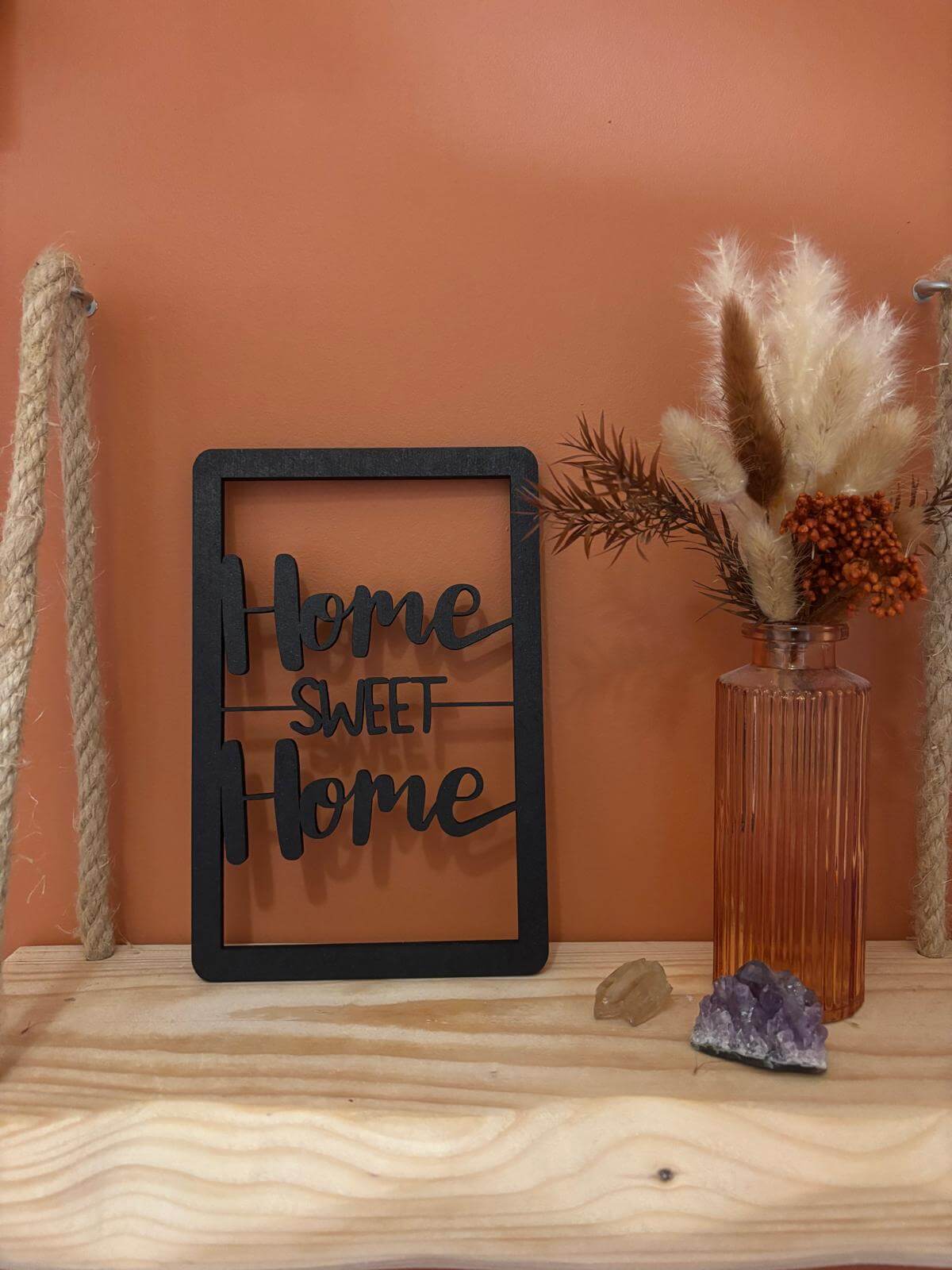 Cadre Déco en Bois - Home Sweet Home