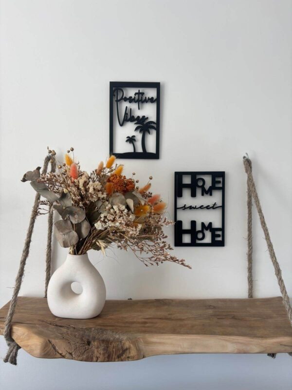 Cadre Déco en Bois - Positive Vibes – Image 10
