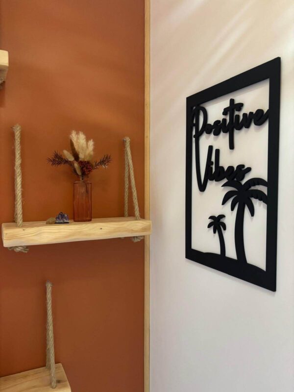 Cadre Déco en Bois - Positive Vibes – Image 8