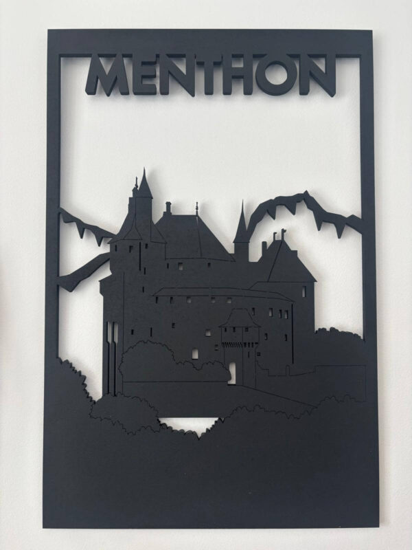 Cadre Déco en Bois - Château de Menthon Saint Bernard – Image 7