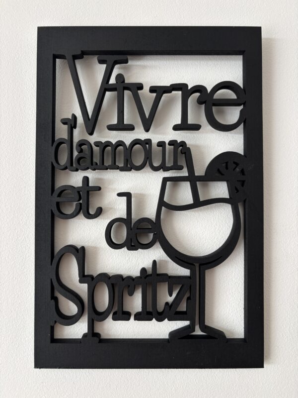 vivre d'amour et de spritz