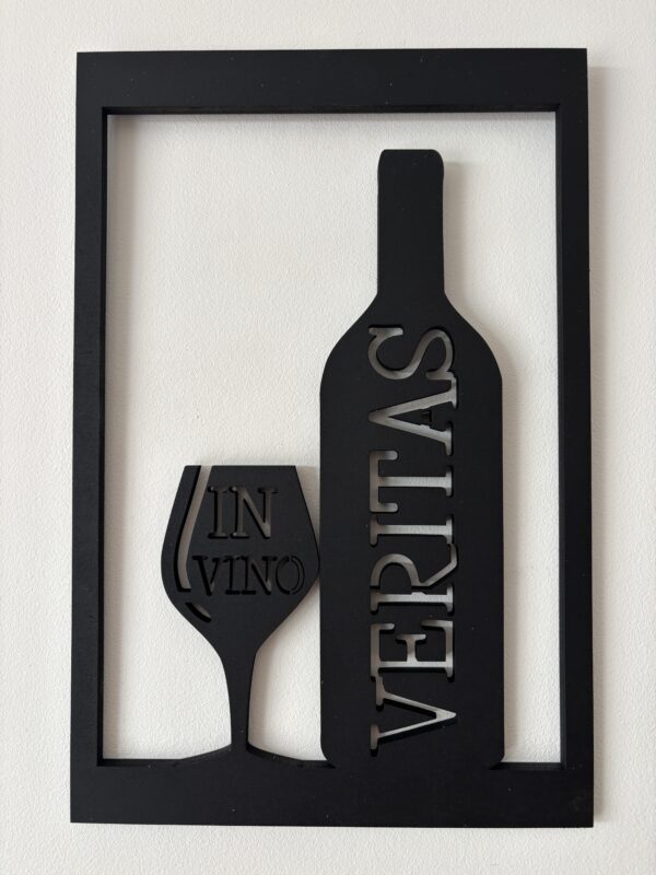 in vino veritas cadre laser