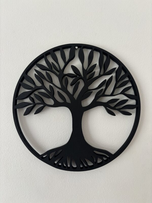 Cadre Déco en Bois - Arbre de Vie – Image 2