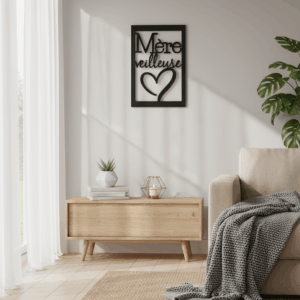 Cadre Déco en Bois - Mère-veilleuse