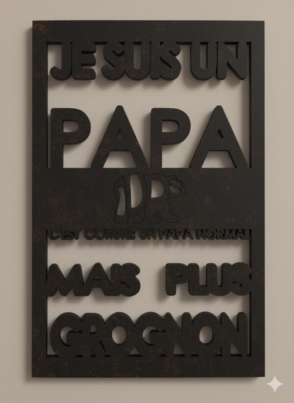 papa ours noir 1