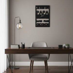 papa ours noir
